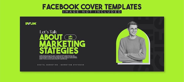 Agência de marketing digital e projeto de modelo de capa corporativa
