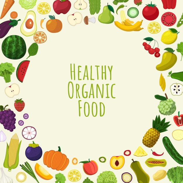 Alimentos Orgânicos Saudáveis