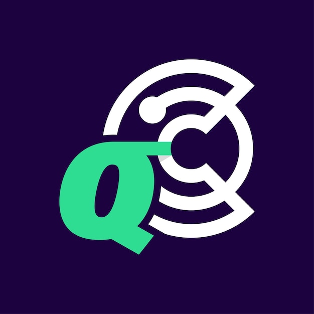 Alphabet q crypto logo