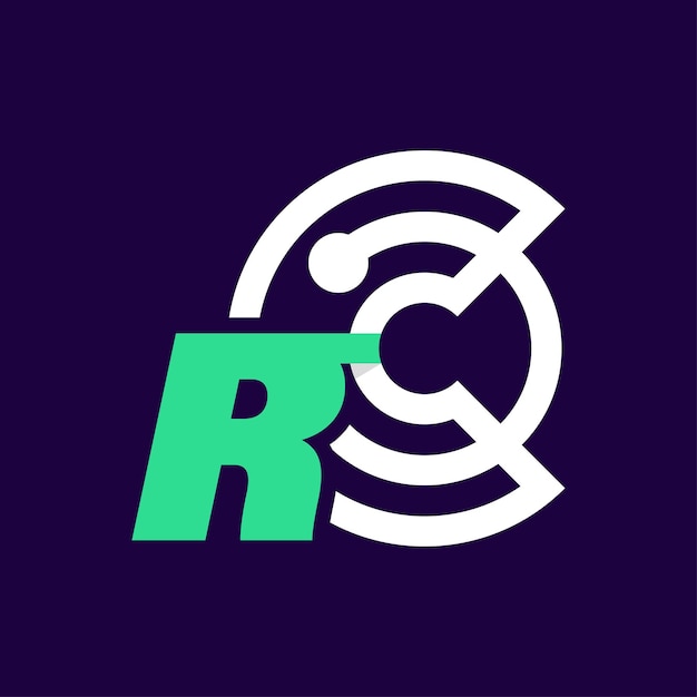 Alphabet r crypto logo