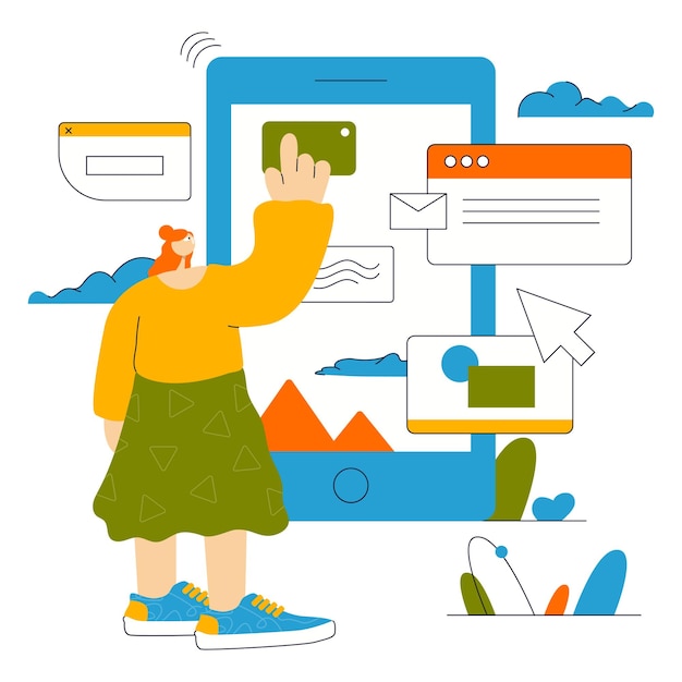 aluno se inscreve para uma aula online