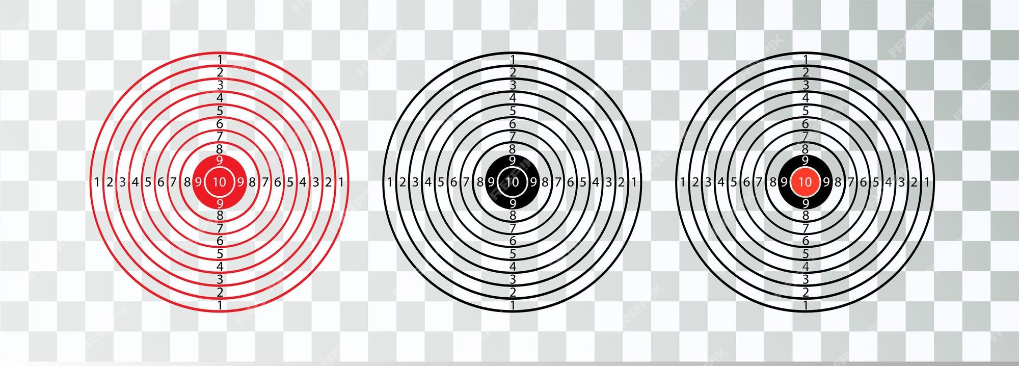 Alvo De Pistola De Ar Jogo De Tiro PNG , Alvo, Bullseye, Jogo De