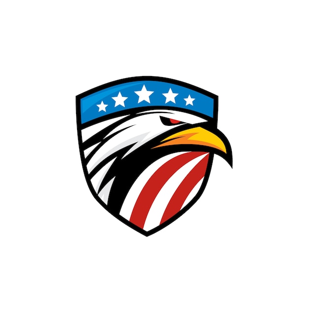 American eagle shield logo