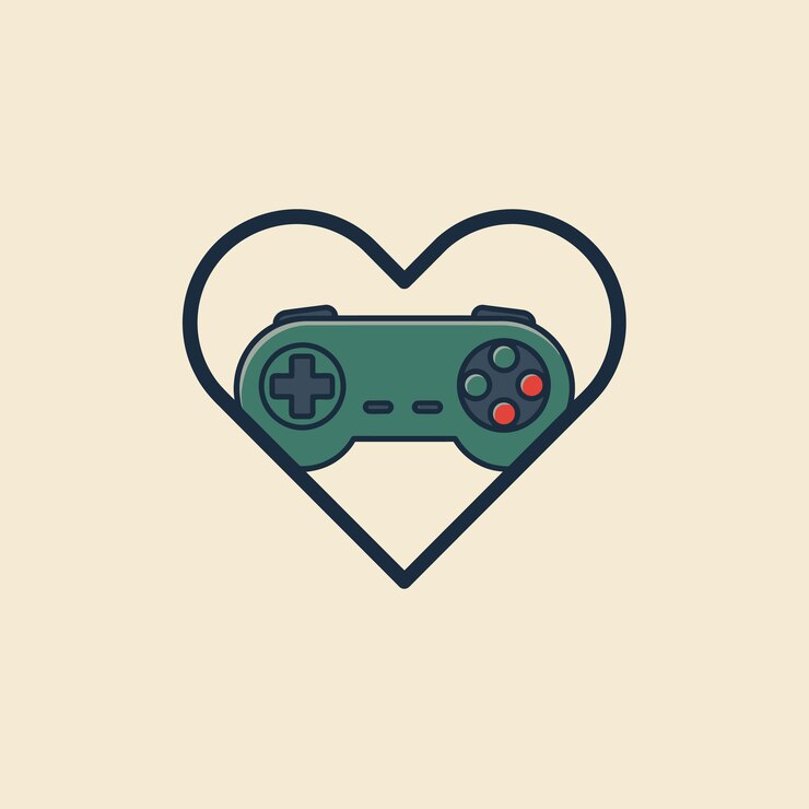 Vetor amor do jogo