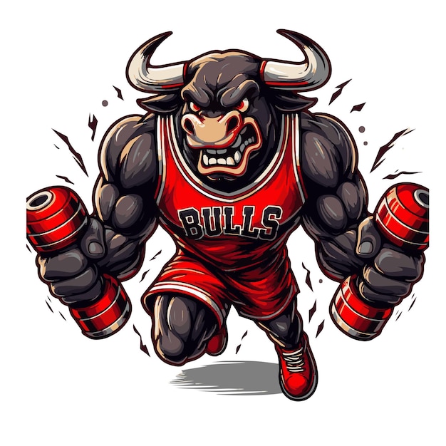 Vetor angry_bulls_05 (em inglês)