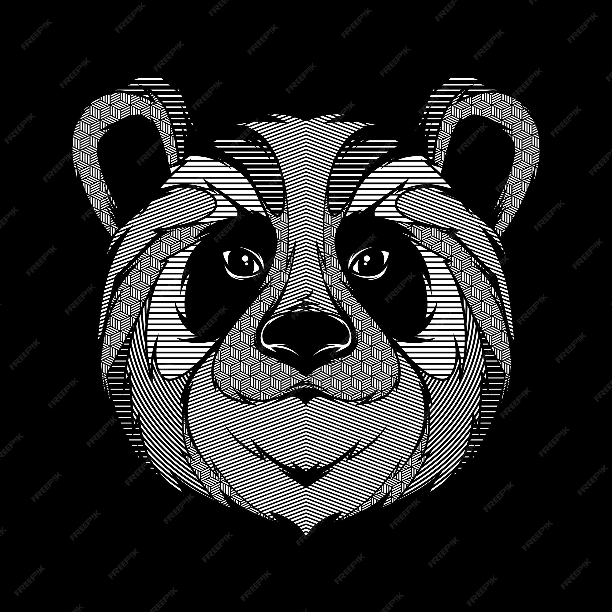 Design PNG E SVG De Curso De Animal Andando Panda Para Camisetas