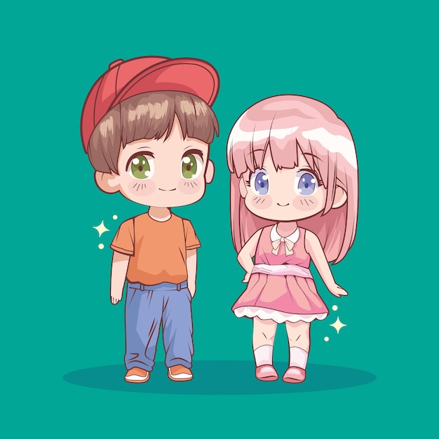 animes casal infantil