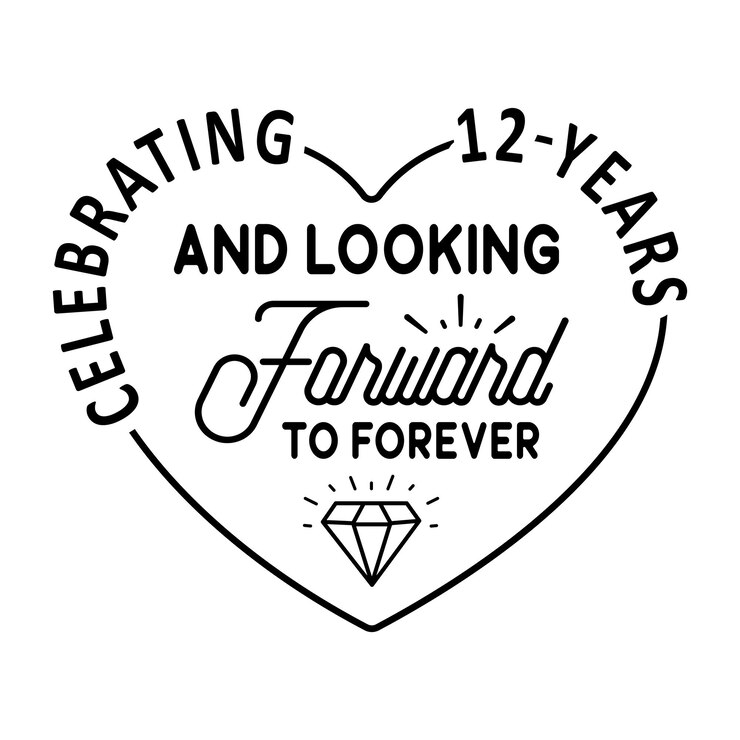 Vetor aniversário svg wedding svg marriage svg aniversário presente svg cute aniversário amor romântico qu