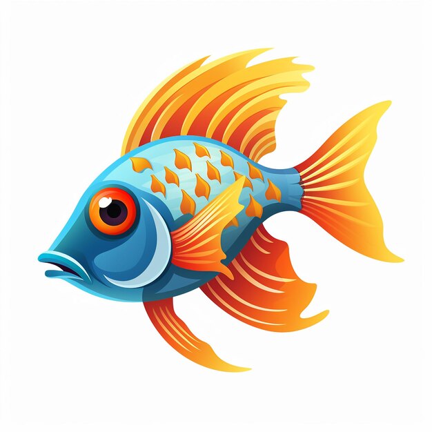 Vetor anjo clip art peixe rosa peixe tropical betta peixe cor vermelha glo tetra cores