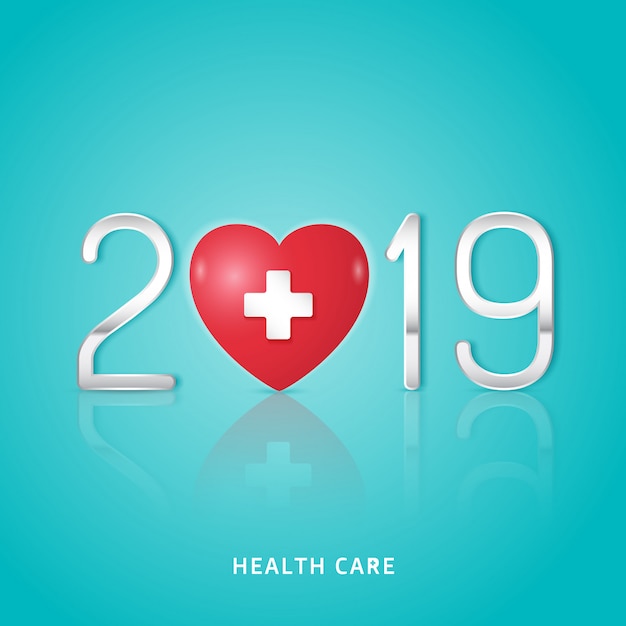 Ano novo de saúde e médico 2019
