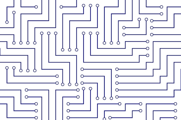 Antecedentes de placas de circuitos futuristas abstratas