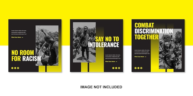 antidiscriminação multi-racial multicultural design social media design juneteenth 2
