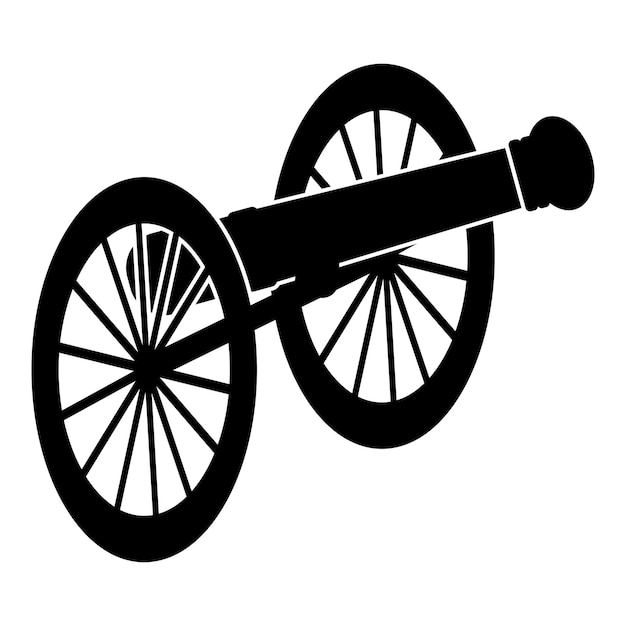 Antigo ícone de canhão