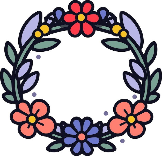 Vetor antologia de ilustrações vetoriais de coroas vectorized wreath showcase illustrated