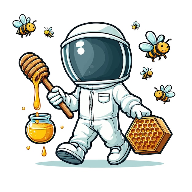 Vetor apicultor