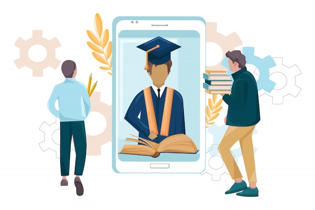 Aplicação móvel de graduação estudante