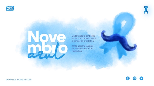 Apoie as iniciativas novembro azul