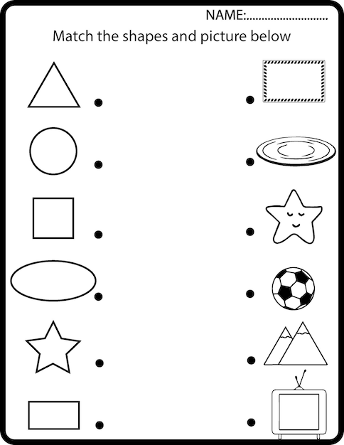 jogo educativo para crianças. pontilhar ou pintar os números por código de  cor. planilha para crianças e pré-escola. atividade de motricidade fina.  reconhecimento de número 12012985 Vetor no Vecteezy