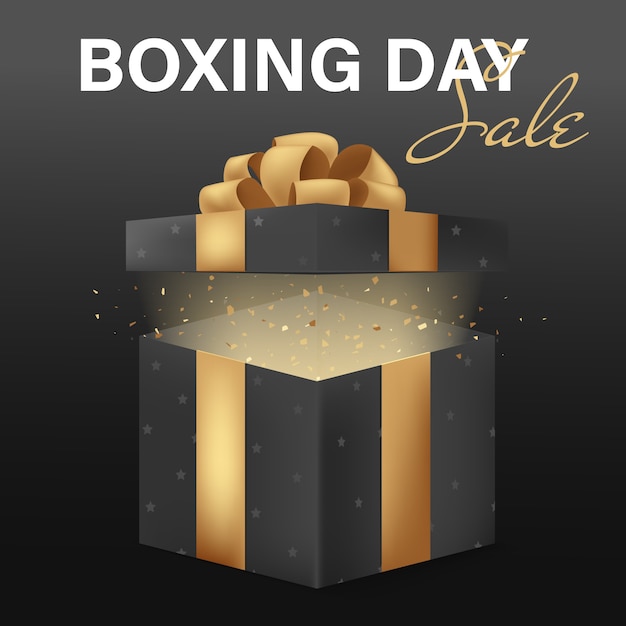 Apresentar o fundo de vendas do boxing day