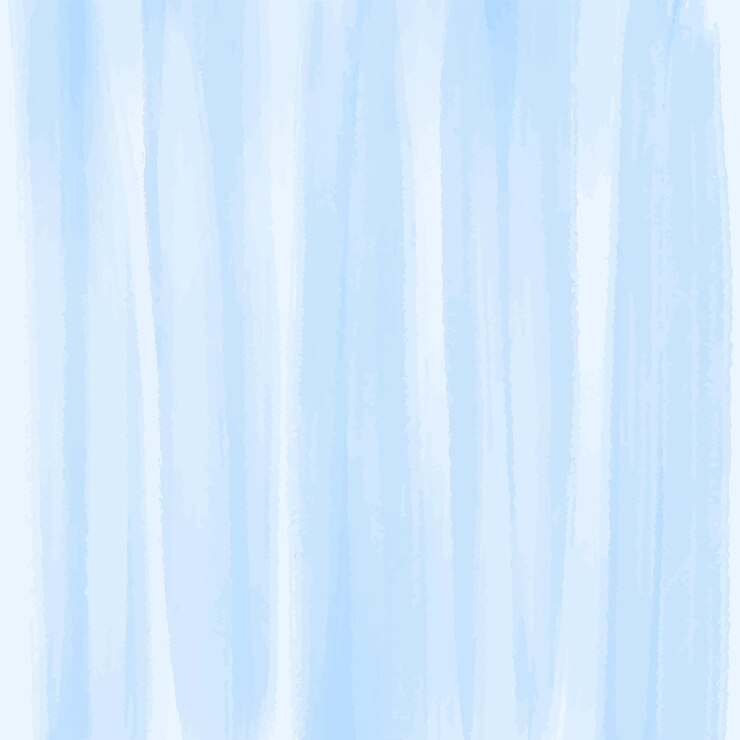 Vetor aquarela azul abstrata sobre fundo branco.