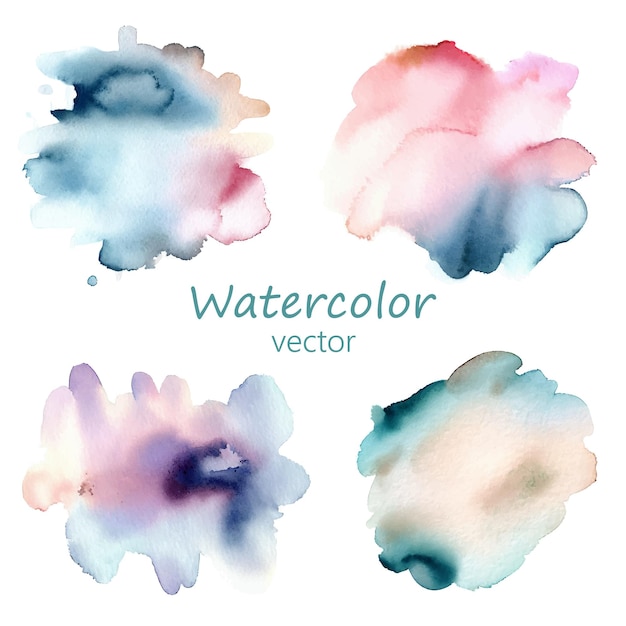 Aquarela de vetor