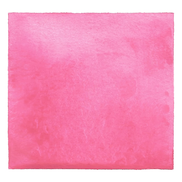 Vetor aquarela rosa em fundo branco