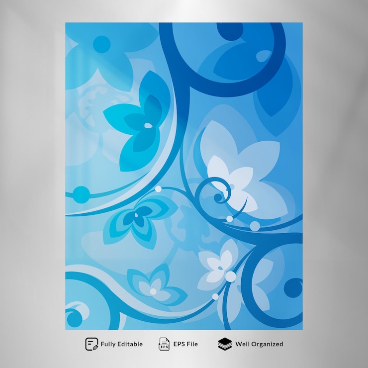 Vetor arabesco vector florals design florals ilustração de design preto e branco