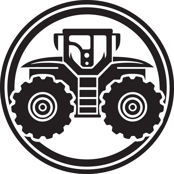 Vetor arados pixelados traktor vector artistry