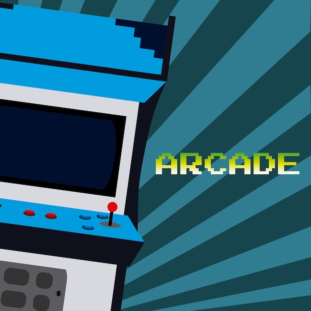 Arcade video game vintage