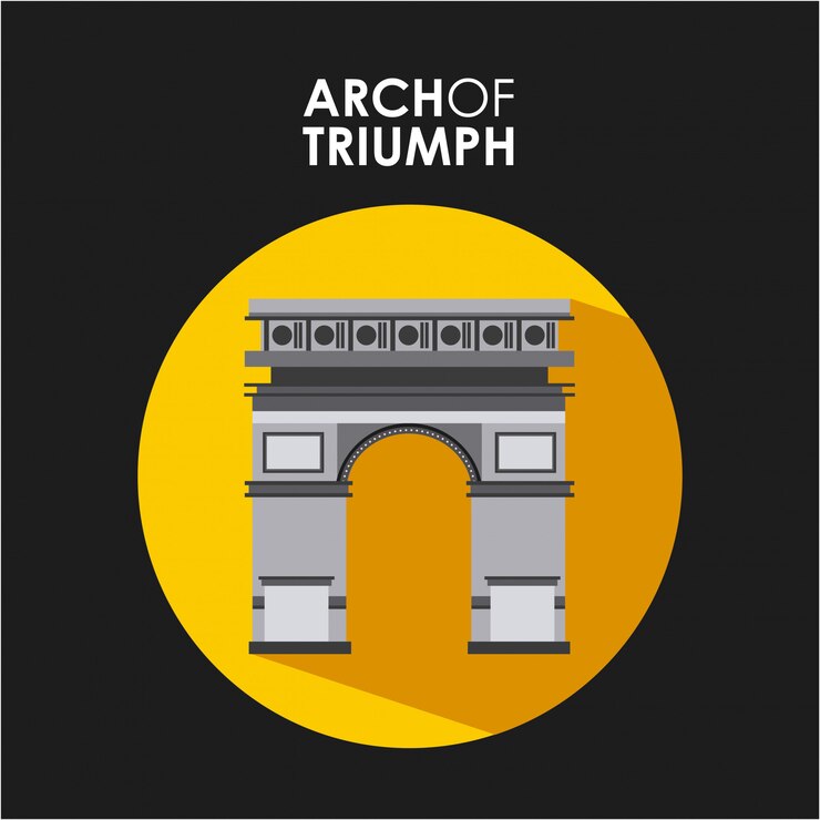 Vetor arco do triunfo