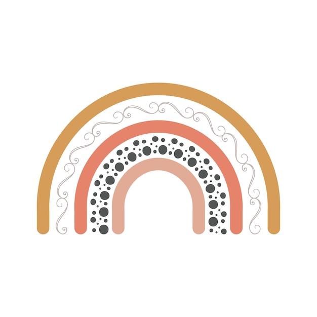 Arco-íris boho