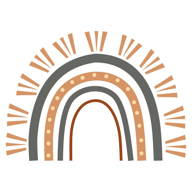 Arco-íris Boho
