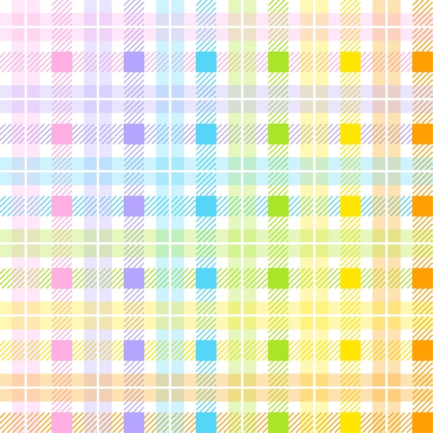 Foto de Textura De Xadrez Multicolorido Tela Colorida Fundo De