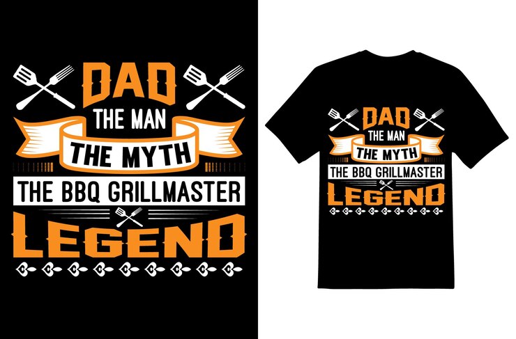 Arquivo premium de design de camiseta para churrasco Arquivo Eps