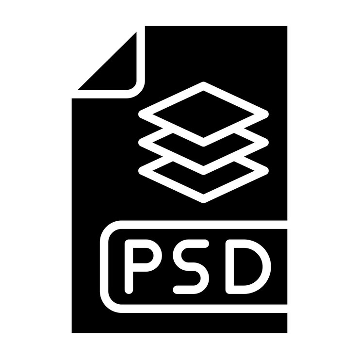 Vetor arquivo psd ilustração de design de ícones vetoriais