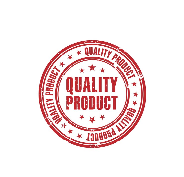 Vetor arquivo vetorial editável de selos de qualidade de produtos