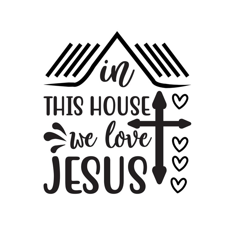Vetor arquivos de corte faith svg design