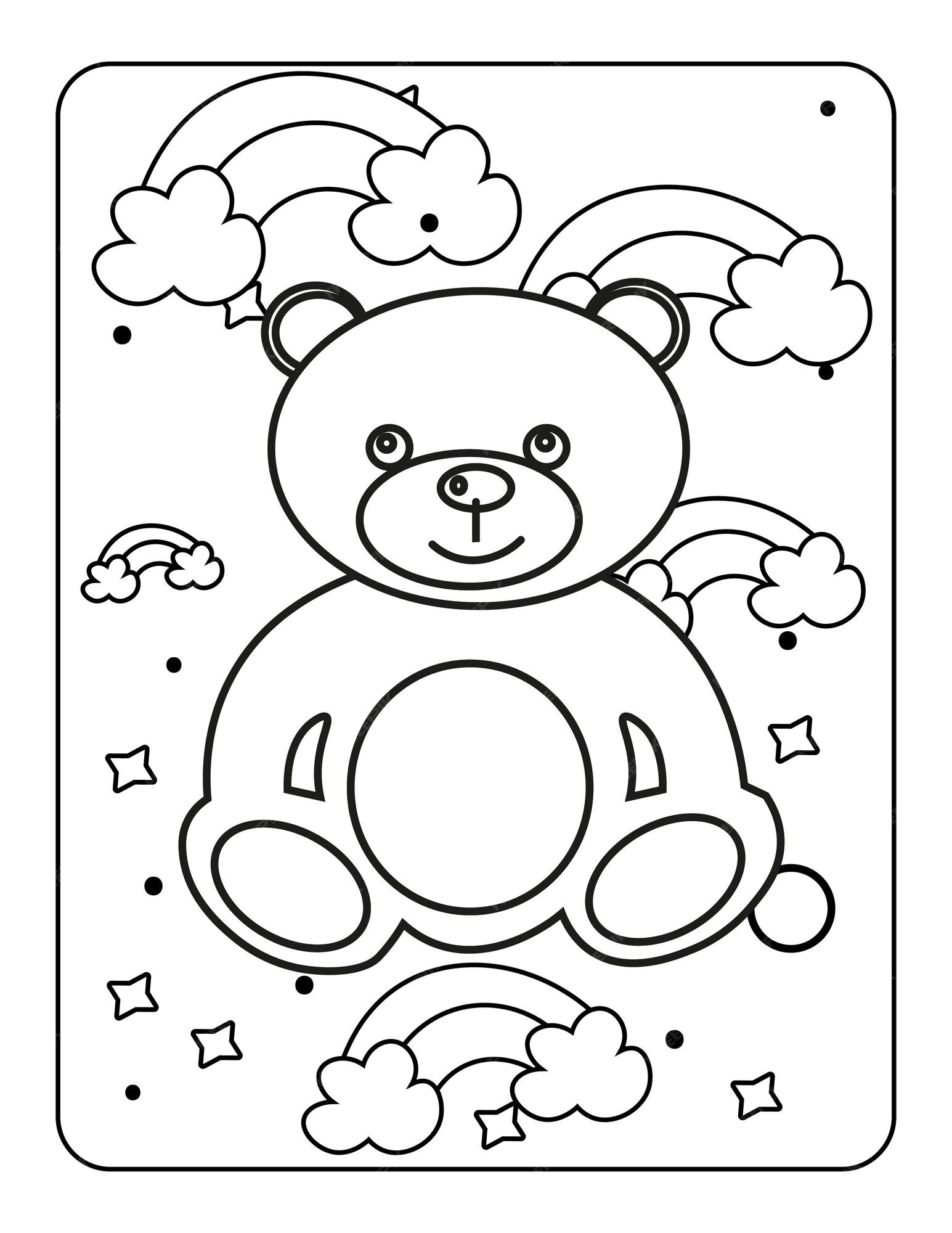 Sugestões de desenhos para colorir com o tema brinquedos