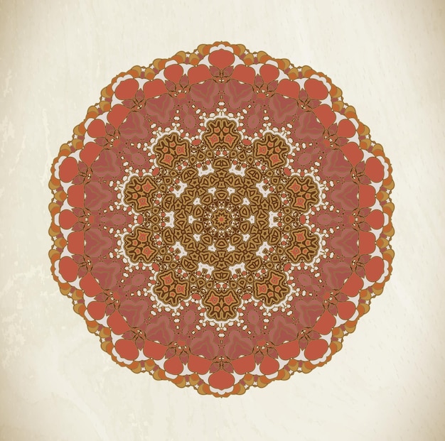 Arte de mandala vintage