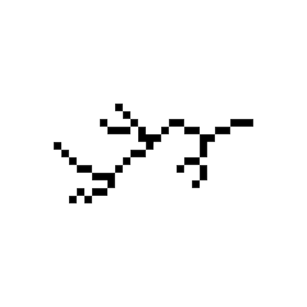 arte de pixel de galho para suas necessidades