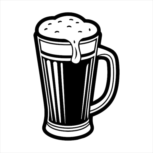 Arte e ilustração do vetor de cerveja