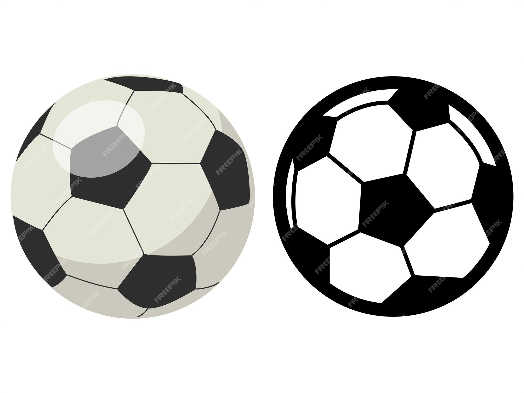 Arte Bola Futebol Stock Vector