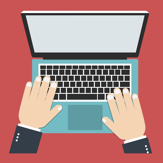 arte ilustração design símbolo ícone logotipo laptop e trabalho manual