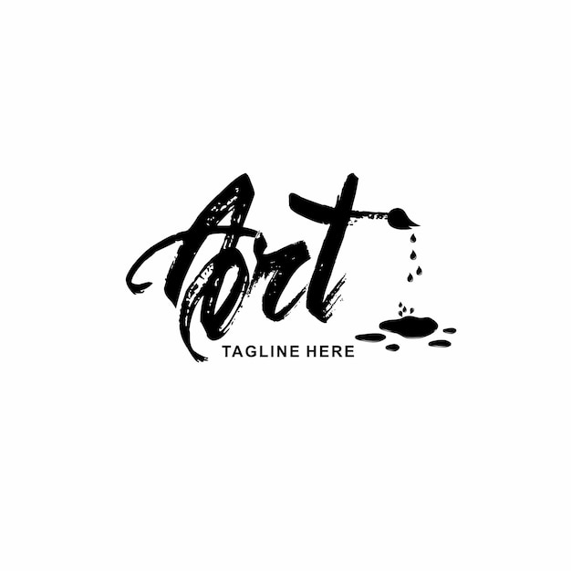 Vetor arte novo design logotipo