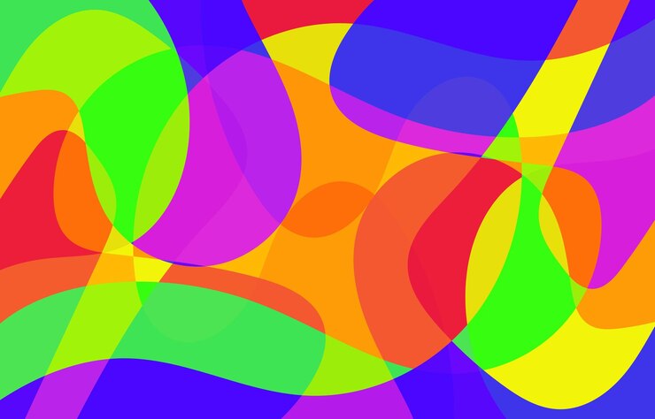 Vetor arte vetorial de design de fundo abstrato colorido
