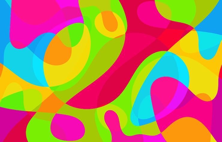 Vetor arte vetorial de design de fundo abstrato colorido