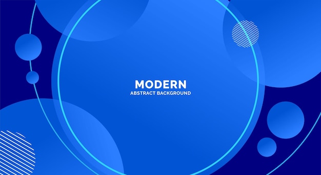 Arte vetorial de fundo de banner moderno