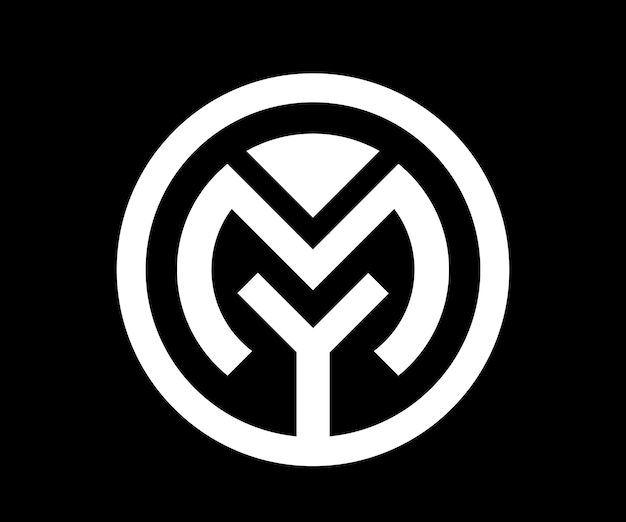 Arte vetorial de letras de design de logotipo