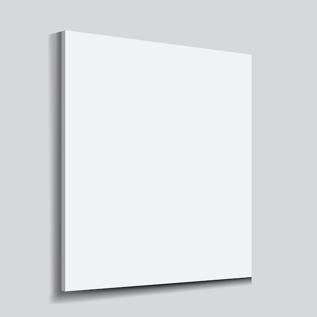 Arte vetorial de maquete de placa de exibição de escritório em branco