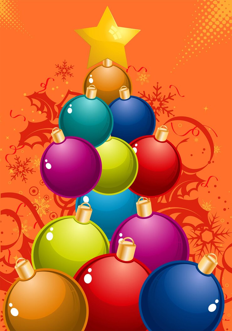 Vetor árvore de natal